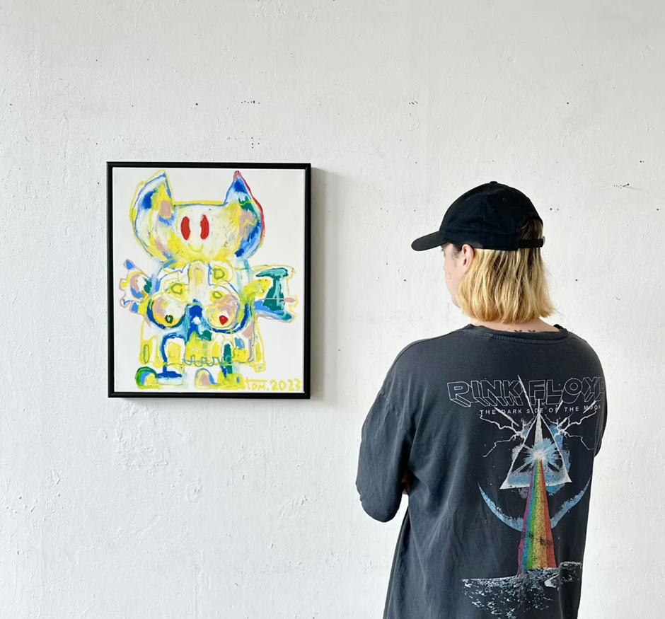 Kunst an der Wand