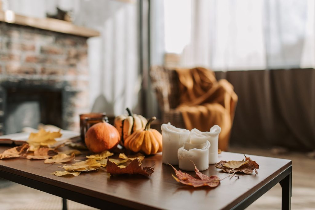 ordentliches Zuhause im Herbst